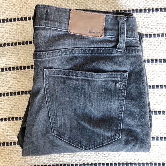 Madewell Denim - Madewell Skinny Skinny Faded Black Jeans